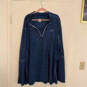 Callaway Navy Pullover Top